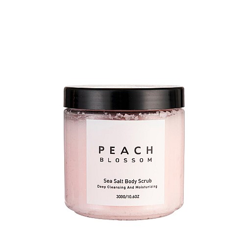 Скраб за тяло с морска сол и праскова Ecstasy Peach Blossom Body Scrub 300g