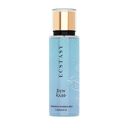 Парфюмен спрей за тяло с частици Ecstasy Body Mist Dew Kiss Shimmer 250ml