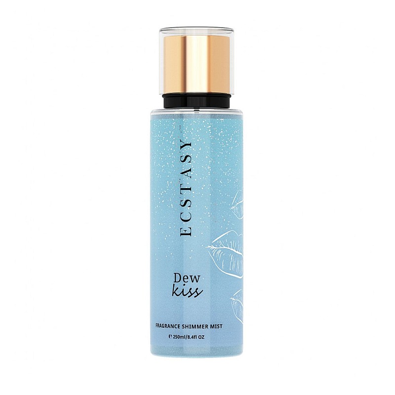 Парфюмен спрей за тяло с частици Ecstasy Body Mist Dew Kiss Shimmer 250ml