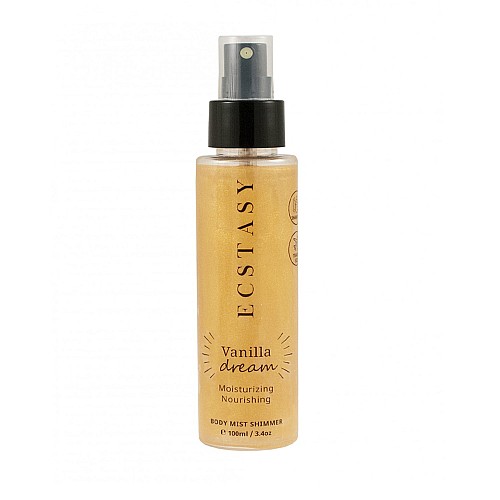 Спрей за тяло с бляскави частици Ecstasy Vanilla Dream Body Mist Shimmer 200ml