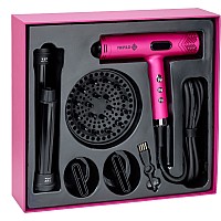 Професионален сешоар с AirCurl Efalock Fantasya Pink Pulse Limited Edition 1800W