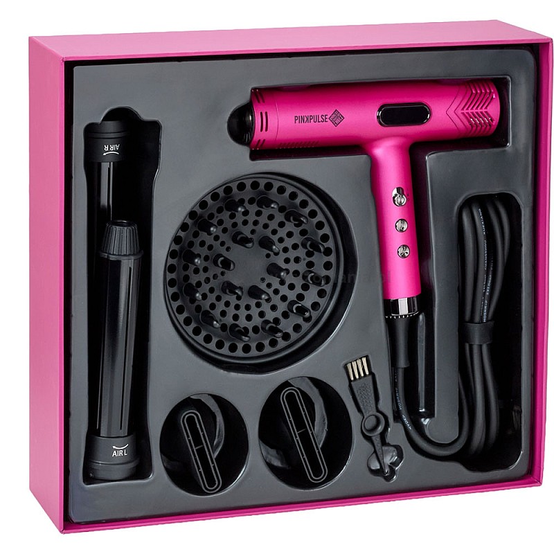 Професионален сешоар с AirCurl Efalock Fantasya Pink Pulse Limited Edition 1800W
