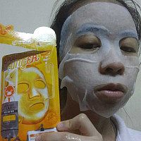 Подхранваща шийт маска с мед Elizavecca Honey Deep Power Ringer Mask