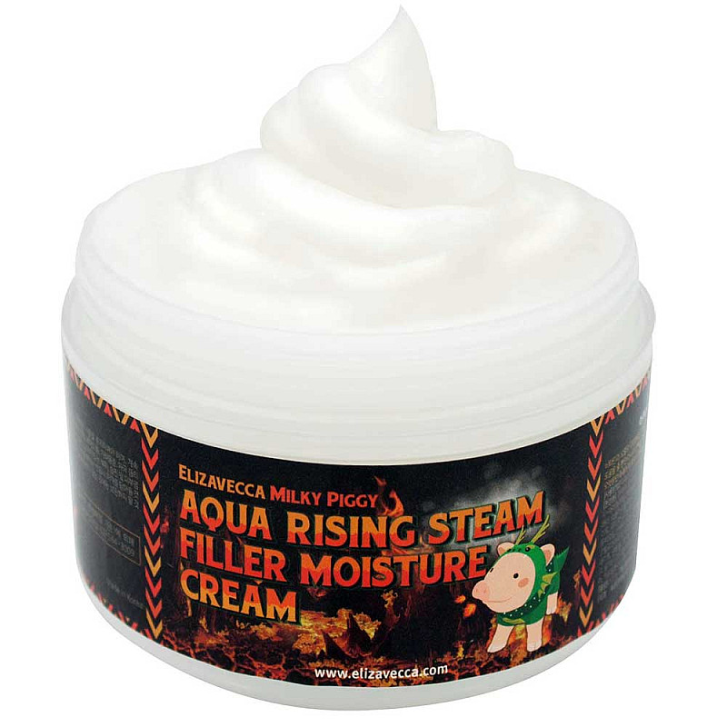 Хидратиращ крем с арган Elizavecca Milky Piggy Aqua Rising Argan Gelato Steam Cream 100g