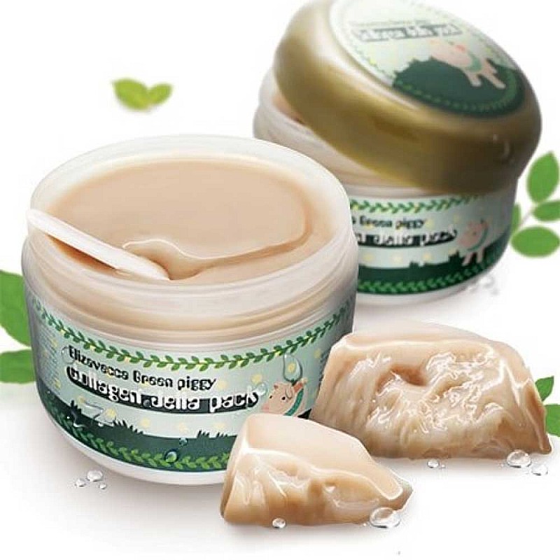 Стягаща колагенова маска против бръчки Elizavecca Green Piggy Collagen Jella Pack 100ml