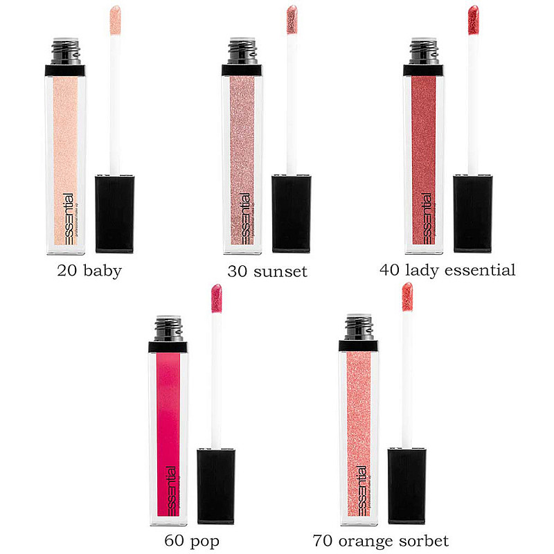 Гланц за плътни устни Essential Shiny Lips Gloss 6,5ml