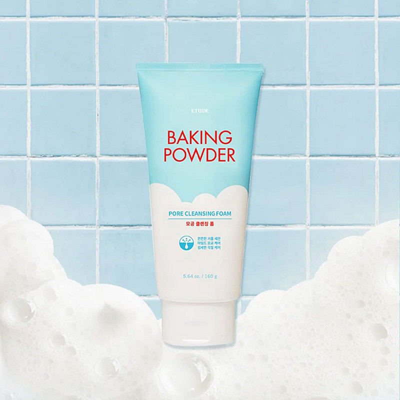 Почистваща пяна за пори Etude Baking Powder Pore Foam 160ml