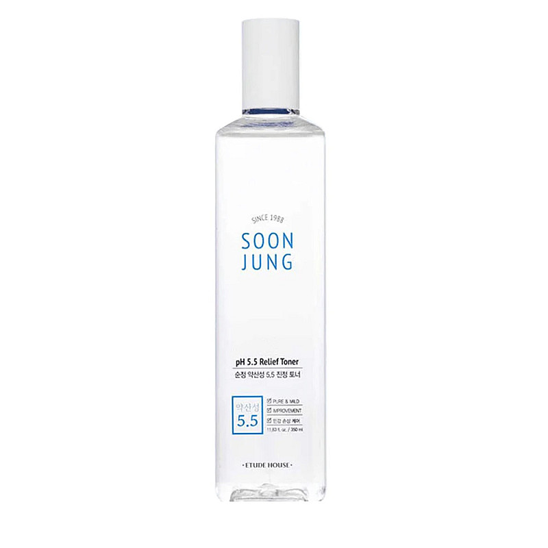 Успокояващ тонер Etude Soon Jung PH 5.5 Relief Toner 200ml