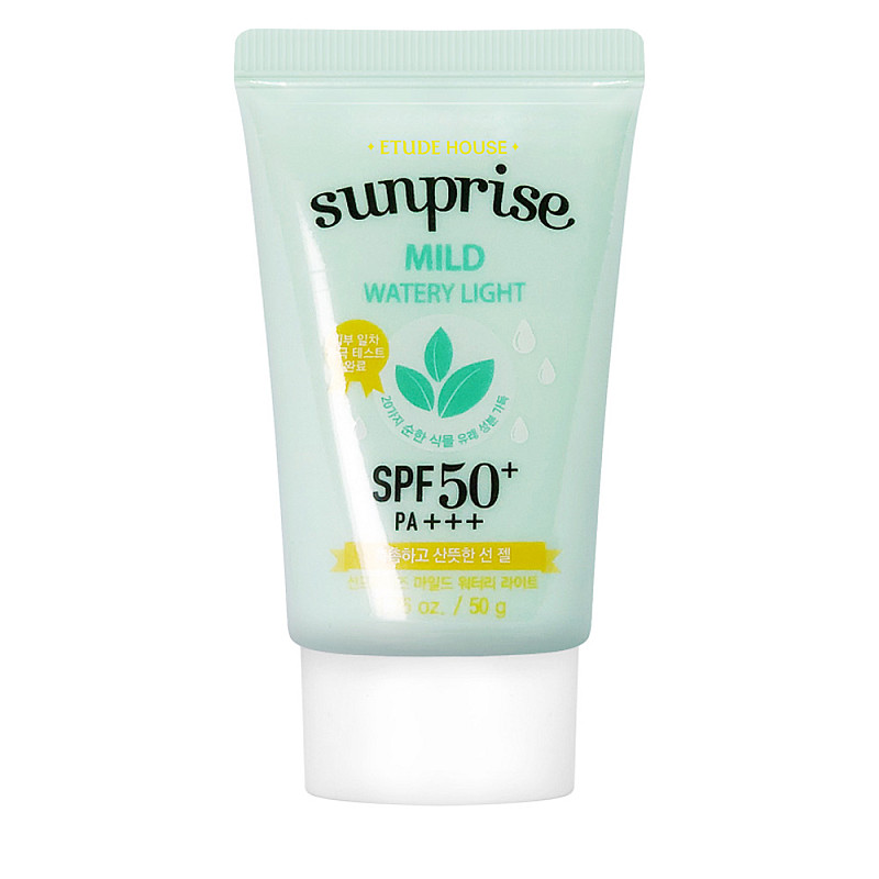 Лек слънцезащитен крем Etude Sunprise Mild Watery Light SPF50 50ml