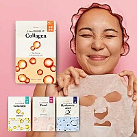 Анти-ейдж шийт маска за лице с колаген Etude House Therapy Air Mask Collagen