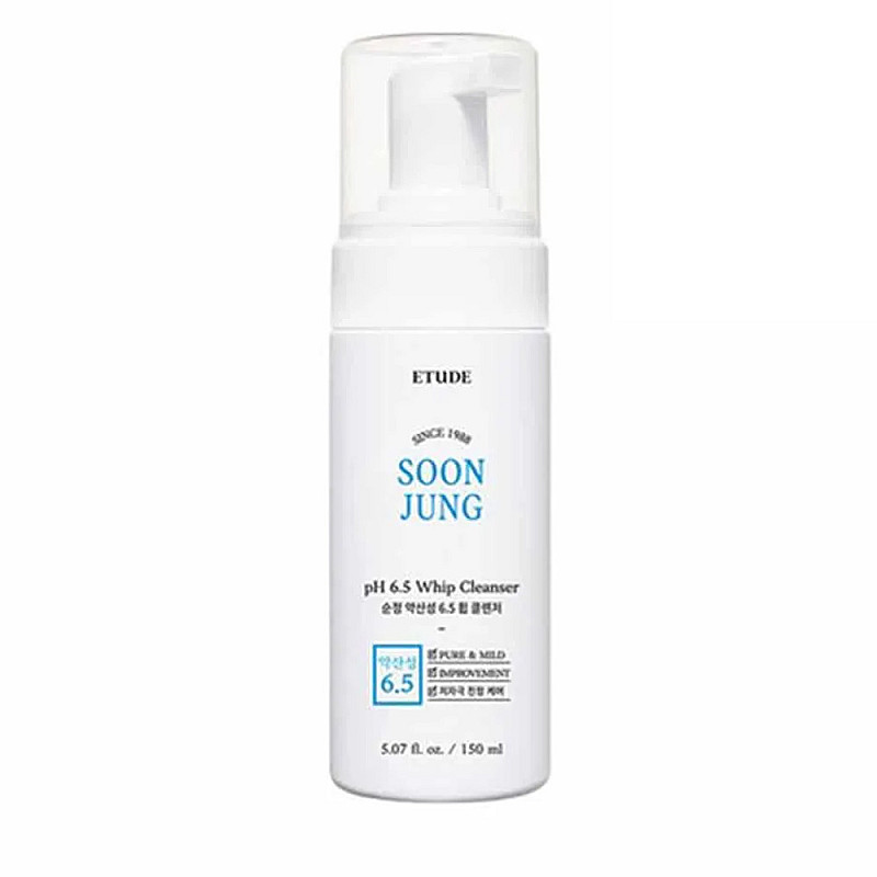 Хипоалергенна почистваща пяна Etude Soon Jung Whip Cleanser 150ml