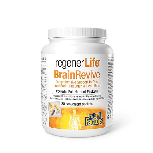 Програма в подкрепа на когнитивното и мозъчно здраве Regener Life Brain Revive 