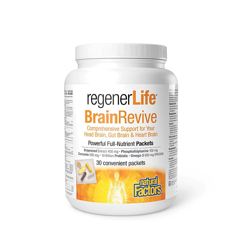 Програма в подкрепа на когнитивното и мозъчно здраве Regener Life Brain Revive 