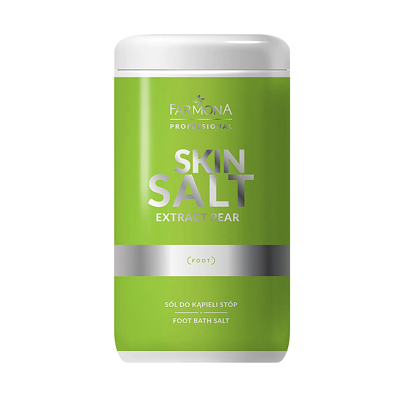 Соли за педикюр круша Farmona Skin salt pear 1400g