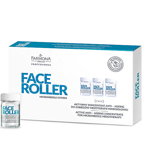 Ампули за мезотерапия против бръчки Farmona Face Roller Anti-Aging 5x5ml