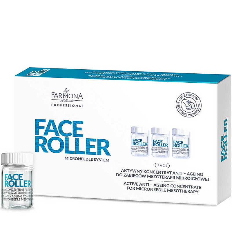 Ампули за мезотерапия против бръчки Farmona Face Roller Anti-Aging 5x5ml