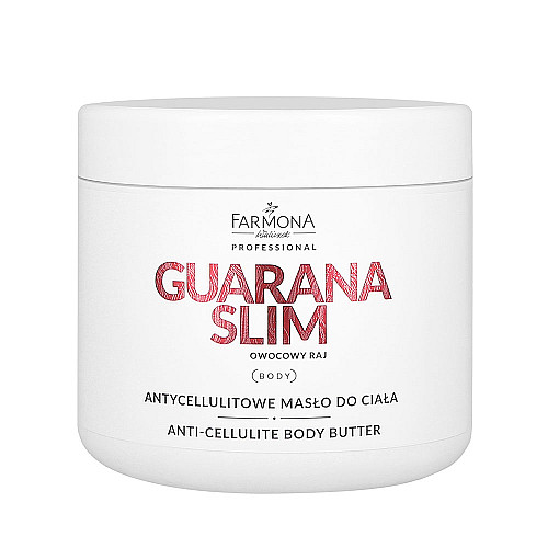 Антицелулитна масло с гуарана Farmona Professional Guarana Slim Anti-Cellulite Body Butter 500ml