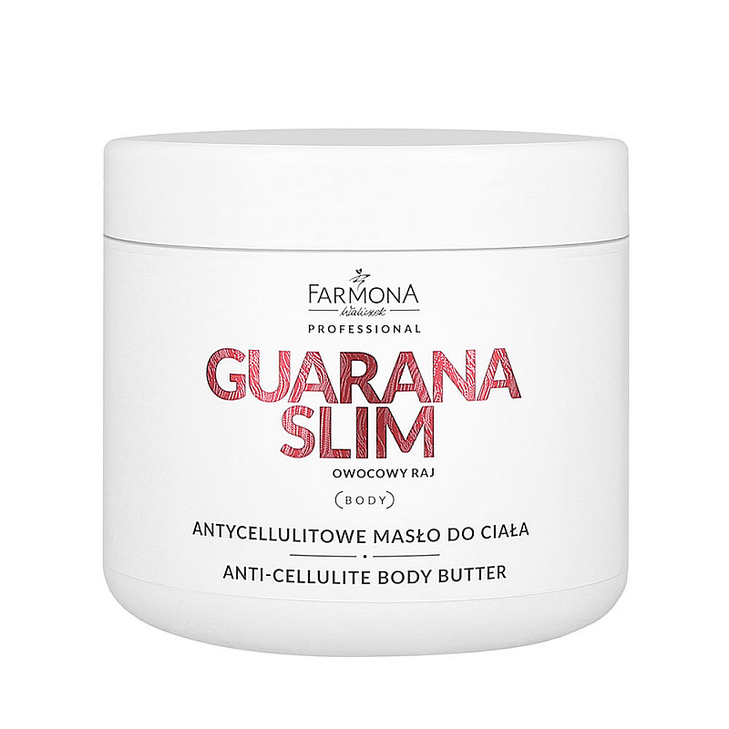 Антицелулитна масло с гуарана Farmona Professional Guarana Slim Anti-Cellulite Body Butter 500ml