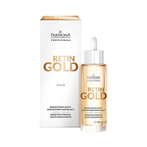 Стягащ концентрат с биоактивно злато Farmona Retin Gold Bioactive Firming Gold Concentrate 30ml