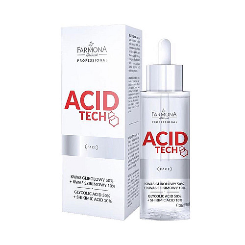 Гликолова киселина и шикимова киселина за пилинг Farmona Acid Tech Glycolic acid and Shikimic Acid 30ml