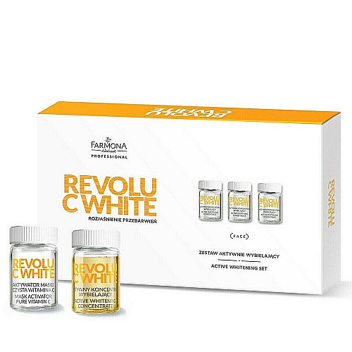 Избелващи ампули с вит.С Farmona Revolu C white Active Whitening Set