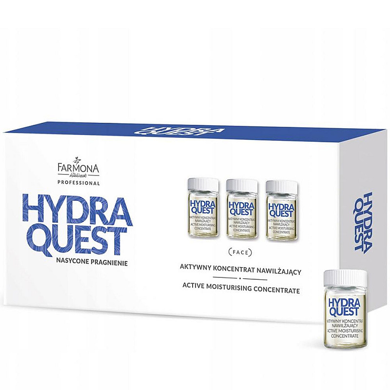 Ампули за хидратация Farmona Hydra Quest Active Moisturizing Concentrate 10X5ml