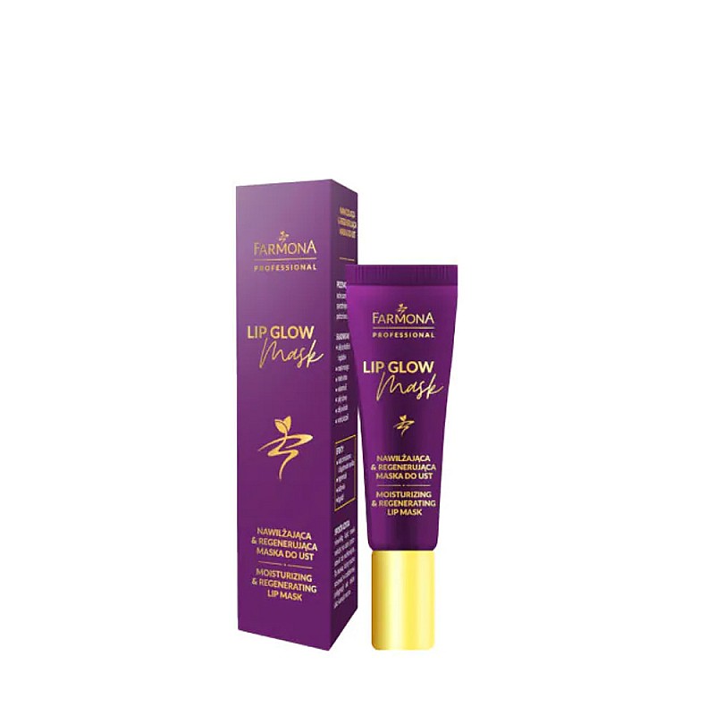 Хидратираща и регенерираща маска за устни Farmona Lip Glow Mask 12ml