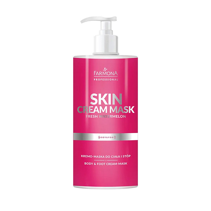 Освежаваща крем маска за тяло и крака диня Farmona Skin Cream Mask 500ml