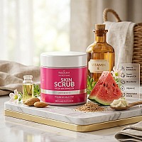 Пилинг за тяло и стъпъла диня Farmona Skin Scrub Fresh Watermelon Body and Foot Scrub 500g