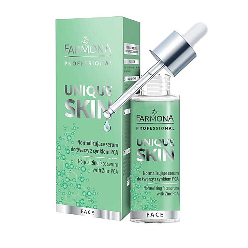 Нормализиращ серум за мазна кожа с цинк Farmona Unique Skin Zink Serum 30ml
