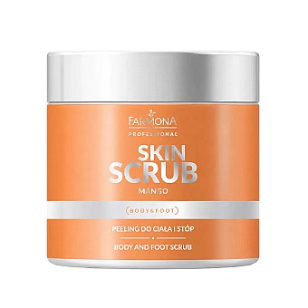 Пилинг за стъпла и тяло с манго Farmona Mango Skin Scrub Body and Foot Scrub 500g