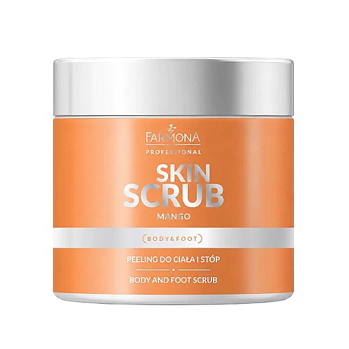 Пилинг за стъпла и тяло с манго Farmona Mango Skin Scrub Body and Foot Scrub 500g