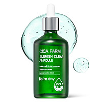 Силно концентрирана ампула с азиатска центела FarmStay Cica Farm Blemish Clear Ampoule 100ml