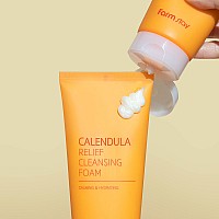 Почистваща пяна за лице FarmStay Calendula Cleansing Foam 180ml