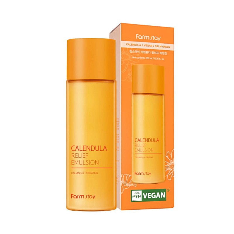 Серум за лице с невен FarmStay Calendula Relief Serum 50ml