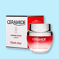 Концентриран крем за лице с пептиди FarmStay Ceramide Firming Facial Cream 50 ml