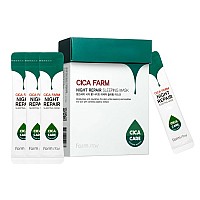 Регенерираща нощна маска за лице FarmStay Cica Farm Night Repair Sleeping Mask 4ml