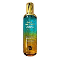 Тонер-серум за лице с колаген и злато FarmStay Gold Collagen Nourishing 2 in1 Serum Toner 130ml