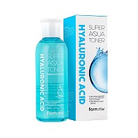 Тонер за лице с хиалуронова киселина FarmStay Hyaluronic Acid Super Aqua Toner 200ml