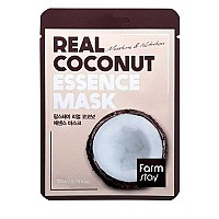 Шийт маска за лице с екстракт от кокос FarmStay Real Coconut Essence Mask