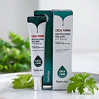 Околоочен серум с азиатската центела FarmStay Cica Farm Revitalizing Rolling Eye Serum 25ml