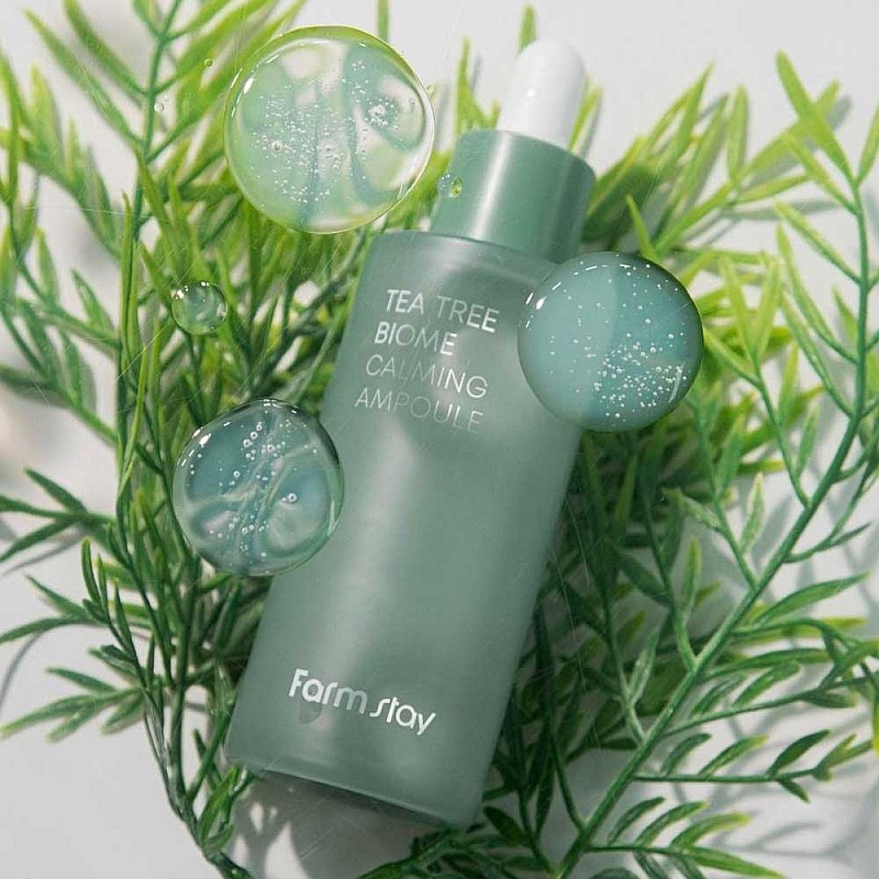 Серум за успокояване на кожата FarmStay Tea Tree Biome Calming Ampoule 50ml