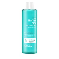 Тонер за лице с чаено дърво FarmStay Vegan Tea Tree Cica Relaxing Toner 400ml