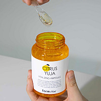 Озаряващ антибактериален ампулен серум FarmStay Citrus Yuja Vitalizing Ampoule 250ml