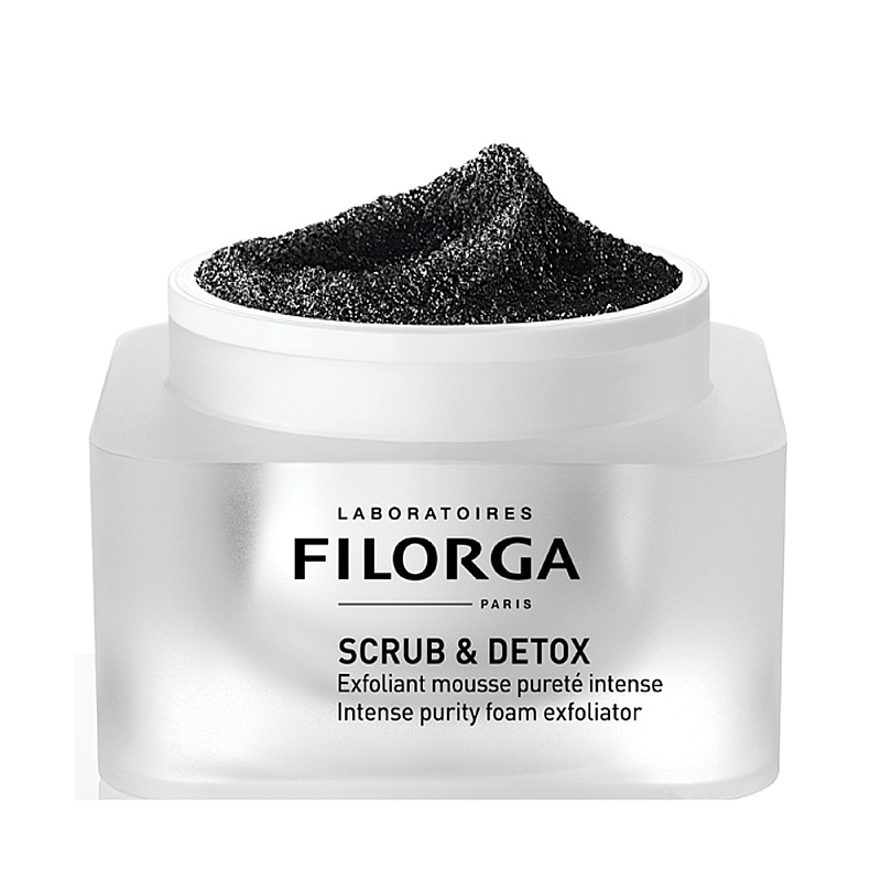 Екфолираща пяна с активен въглен Filorga Scrub Detox 50ml