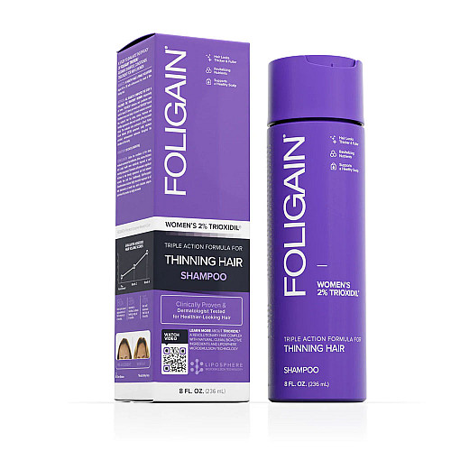 Регенериращ шампоан за жени с Trioxidil 2% Foligain Triple Action Shampoo 236 ml