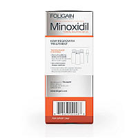 Терапия против косопад за мъже с Миноксидил 5% Foligain 5 Hair Regrowth Treatment 3x60ml 