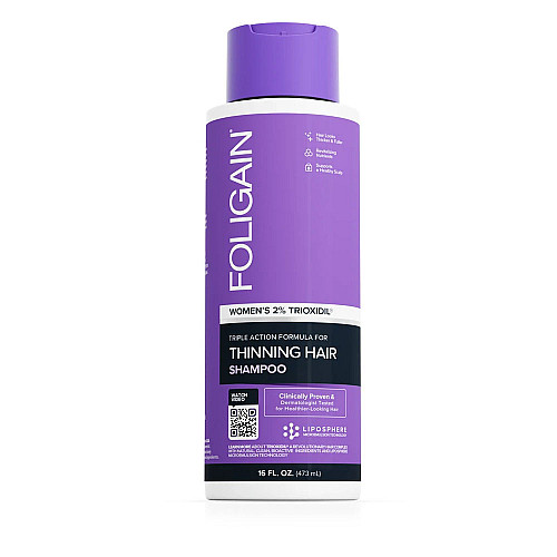 Шампоан с тройно действие за изтъняла коса за жени с 2% Foligain Trioxidil Shampoo 473ml