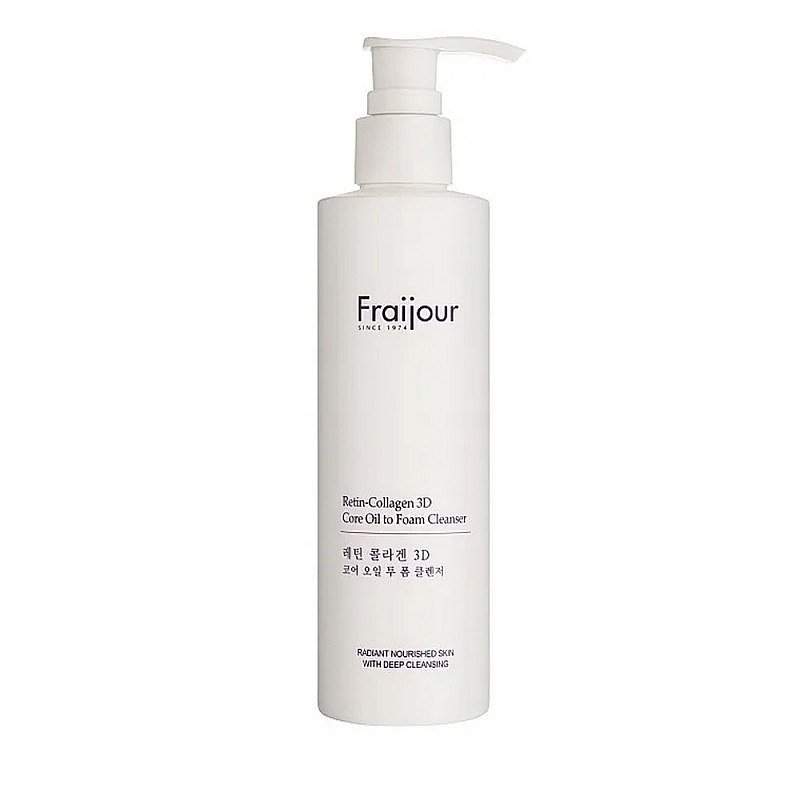 Почистващо олио към пяна Fraijour Retin-Collagen 3D Core Oil to Foam Cleanser 210ml