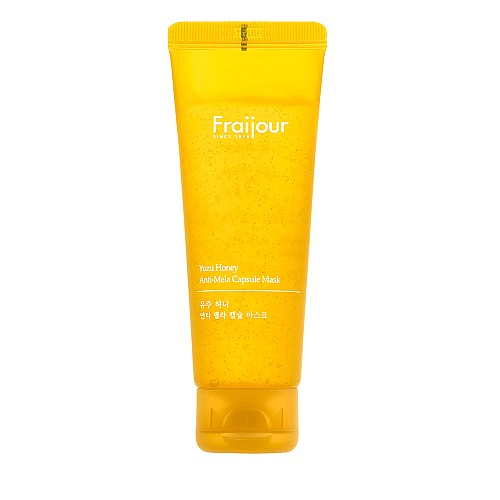 Избистряща маска за лице с мед Fraijour Yuzu Honey Anti-Mela Capsule Mask 75ml